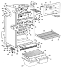 Section Diagram and Parts List for CTX18CKJL  Hotpoint Refrigerator