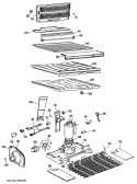 Part Location Diagram of WR07X0196 GE USE GEH WR7X196