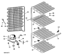 Part Location Diagram of 39-6177-3 GE OWNERS GUIDE