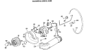 BLOWER & DRIVE ASM. Diagram and Parts List for DLB2900MAL  Hotpoint Dryer