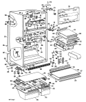 Part Location Diagram of WR38X1092 GE REFLECTOR FRAME VP