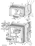 Part Location Diagram of WR78X7917 GE FZ O.DOOR AD