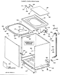 Part Location Diagram of WH02X1216 GE USE GEH WH2X1216