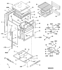 Part Location Diagram of WB7X1722 GE DISCONTINUED