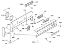 Part Location Diagram of WB3K5069 GE Surface Burner Control Knob