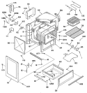 Part Location Diagram of WB56X1959 GE WHITE