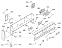 Part Location Diagram of WB27K5061 GE CLOCK OVEN CONTROL KIT