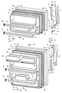 Part Location Diagram of 79-6001 GE OWNERS GUIDE