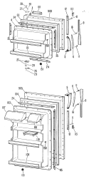 Part Location Diagram of WR78X7107 GE O D PANEL FF