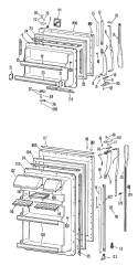 Part Location Diagram of WR12X0511 GE IN DRHDL BRN