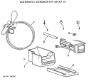 AUTOMATIC ICEMAKER KIT Diagram and Parts List for UKKIT2  General Electric Ice Maker