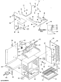 Part Location Diagram of WB02X4343 GE BRKT