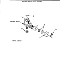 WATER VALVE ASSEMBLY Diagram and Parts List for WR57X93  General Electric Water Filter System