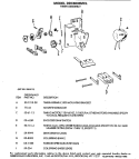 TIMER ASSEMBLY Diagram and Parts List for DDC6000MCL  General Electric Dryer