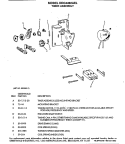 TIMER ASSEMBLY Diagram and Parts List for DDC4492AEL  General Electric Dryer