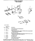 TIMER ASSEMBLY Diagram and Parts List for DDC4492AFL  General Electric Dryer