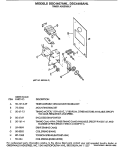 TIMER ASSEMBLY Diagram and Parts List for DDC4408AHL  General Electric Dryer