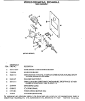Section Diagram and Parts List for DDC4407AJL  General Electric Dryer