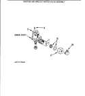 WATER VALVE ASSEMBLY Diagram and Parts List for WR57X77  General Electric Water Filter System