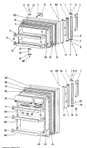 Section Diagram and Parts List for CTX18EGCR  Hotpoint Refrigerator