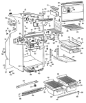 Part Location Diagram of WR17X2046 GE BAF COND FAN