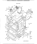 BODY PARTS Diagram and Parts List for LGB356GEV2AD  General Electric Range