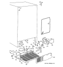 UNIT PARTS Diagram and Parts List for TFJ20JABAAA  General Electric Refrigerator