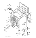 BODY PARTS Diagram and Parts List for JBP26BY5  General Electric Range