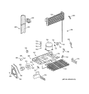 UNIT PARTS Diagram and Parts List for TBX21IIBLRAA  General Electric Refrigerator