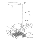 UNIT PARTS Diagram and Parts List for TFK20JABAAA  General Electric Refrigerator