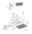 UNIT PARTS Diagram and Parts List for TBX18GABARWW  General Electric Refrigerator