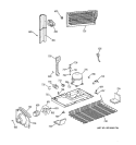 UNIT PARTS Diagram and Parts List for TBX21GABBRWW  General Electric Refrigerator