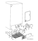 UNIT PARTS Diagram and Parts List for TFX22GRBAWW  General Electric Refrigerator