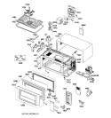 Part Location Diagram of WB55X10069 GE INLAY-SCREEN PANEL