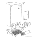 UNIT PARTS Diagram and Parts List for CST25GRBAAA  Hotpoint Refrigerator