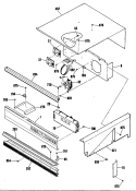 Section Diagram and Parts List for ZEK757WP5WG  General Electric Wall Oven