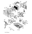 Part Location Diagram of WB02X10556 GE CAPACITOR BRACKET