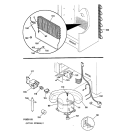 Part Location Diagram of WR87X10118 GE COMPRESSOR W/ELECTRICALS