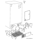 UNIT PARTS Diagram and Parts List for TFG27PRAAWW  General Electric Refrigerator