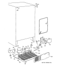 UNIT PARTS Diagram and Parts List for MSZ20GABAWW  General Electric Refrigerator