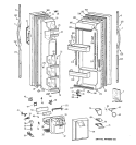 Part Location Diagram of WR17X4106 GE NAMEPLATE RECESS Assembly