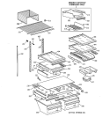 Part Location Diagram of WR71X2329 GE MODULE, QUICK SERVE
