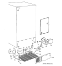 UNIT PARTS Diagram and Parts List for TFX20SABBAA  General Electric Refrigerator