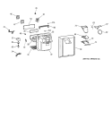 DISPENSER Diagram and Parts List for TFX22CRBBAA  General Electric Refrigerator