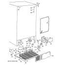 UNIT PARTS Diagram and Parts List for ZFSB27DYBSS  General Electric Refrigerator