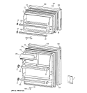 Part Location Diagram of 31-5036 GE REF INSTALL