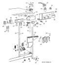 FRESH FOOD SECTION Diagram and Parts List for TFX22ZPBBWW  General Electric Refrigerator
