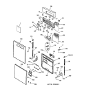 Part Location Diagram of WD09X10012 GE HANDLE BLACK