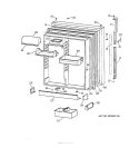 Part Location Diagram of WR12X10170 GE TRIM HANDLE FF