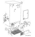 UNIT PARTS Diagram and Parts List for CSX25DPBBWW  Hotpoint Refrigerator